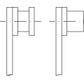 Surcharge rollers with special profile