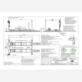 4 post lift da sm55lt 51b ak 8691