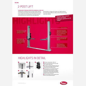 2 Post Lift SGL35M BR 131256   