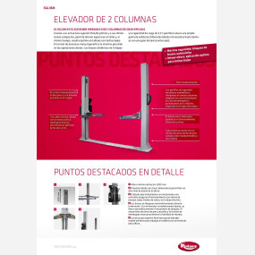 2 Post Lift SGL35M BR 131260   