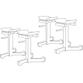 Wheel alignment stands