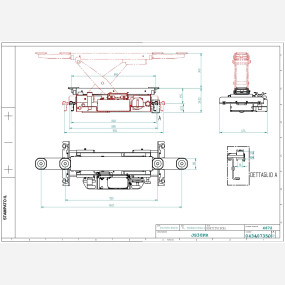 Jacking beam JS30PR TD 043407350  