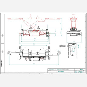 Jacking beam JS30PRL TD 043407360  