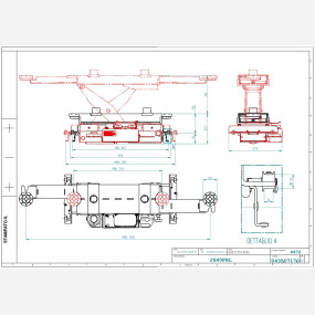 Jacking beam JS40PRL TD 043507170 00 