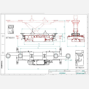 Jacking beam J20PNXL TD 043307081  