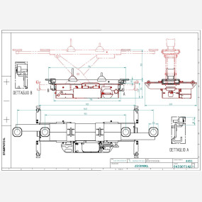 Jacking beam J20PNRL TD 043307141  