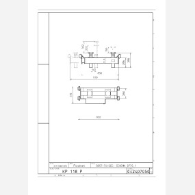 Jacking beam KP118P TD 0424 0705 0 00  