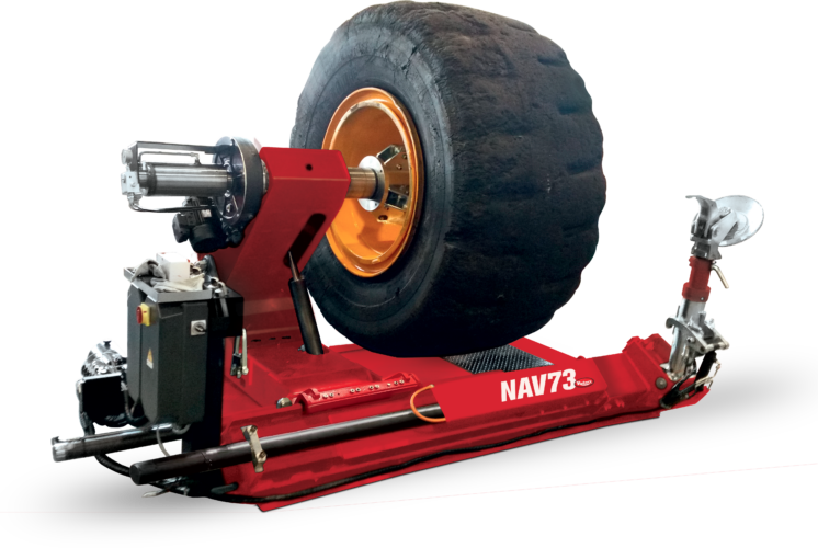 Commercial vehicle tyre changer NAV73.17