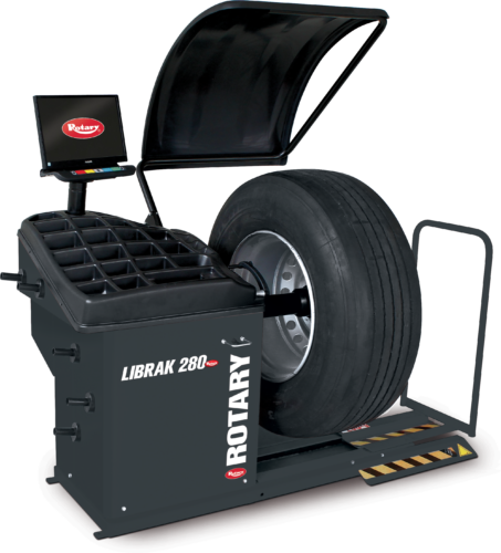 Commercial vehicle wheel balancer Librak280RTLC Pro