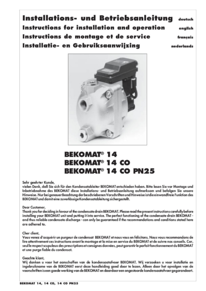 Condensate drain bekomat 14 im     nl  print