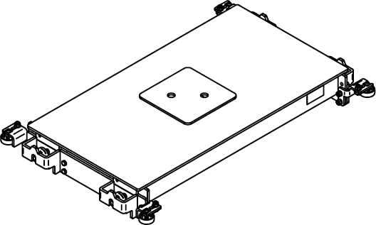 Support platform 15 t, mobile