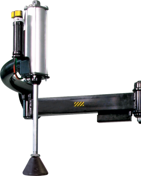 Pneumatic bead pusher