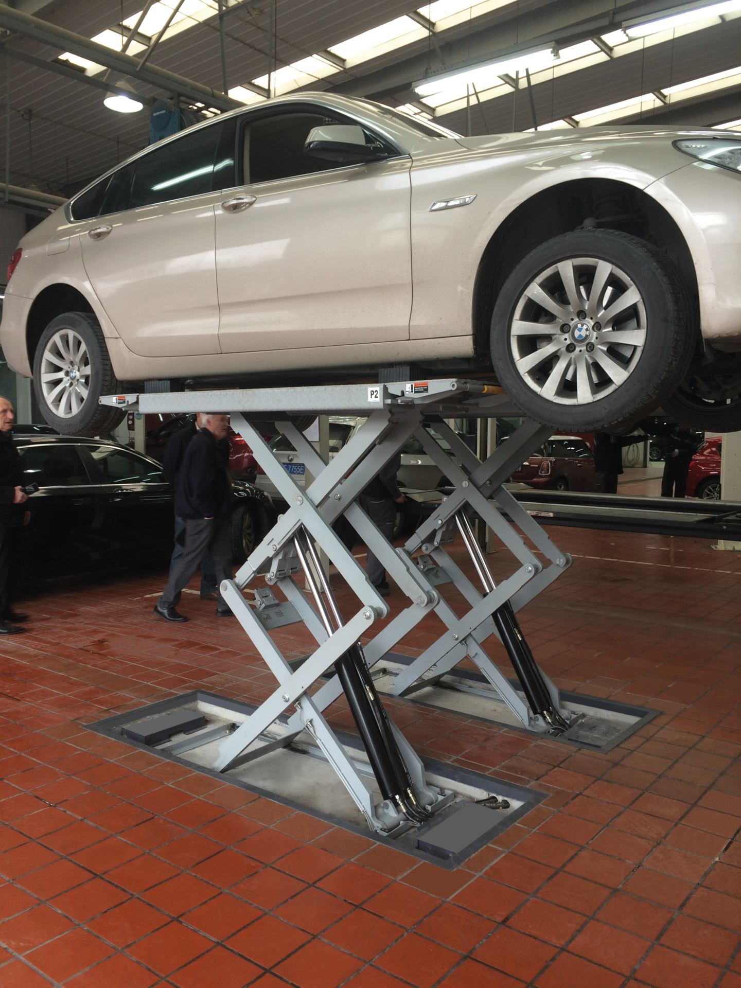 scissor lift ds 35 ground level with bmw di