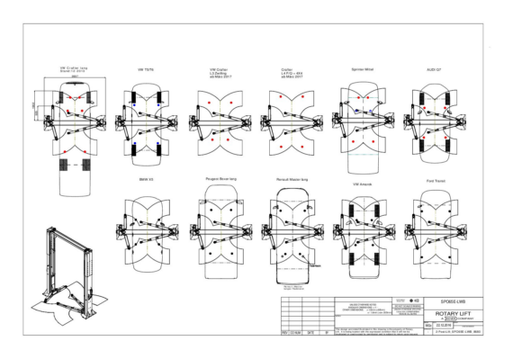 2 post lift spo65e lwb 8680