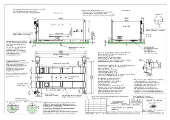 4 post lift kfp sm55lt 51b ak 8702