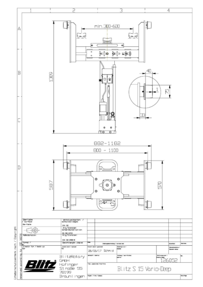 Pit lifter blitz s15 vario deep 126052 8863