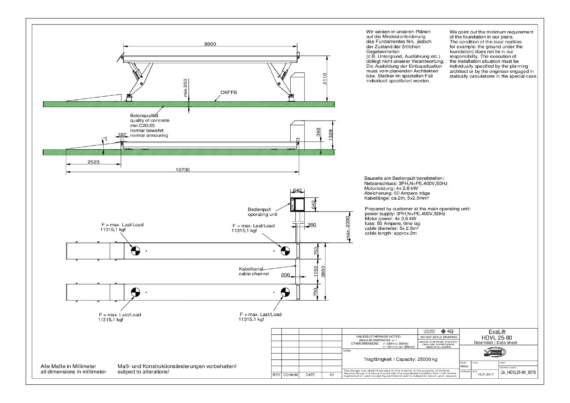 Exa lift da hdvl25 80 8576