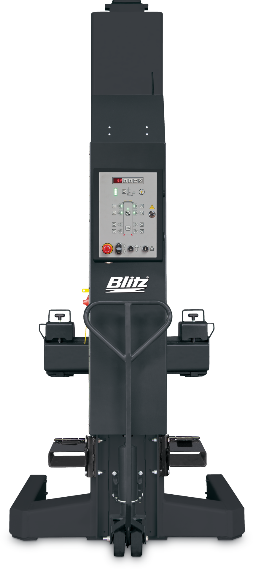 mobile column lift hydrolift s2 lifting unit from the front ral7016 mi 1