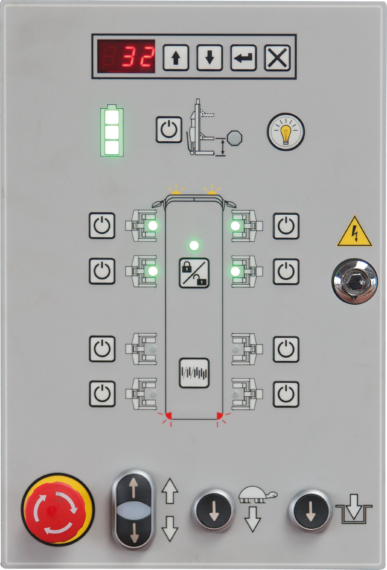 Control panel ral7016 