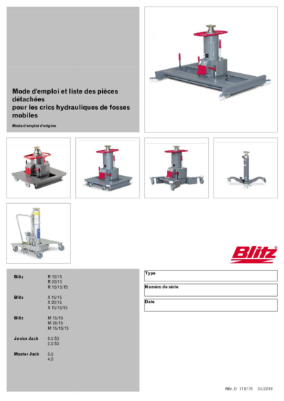 Floor running pit lift  118778   d