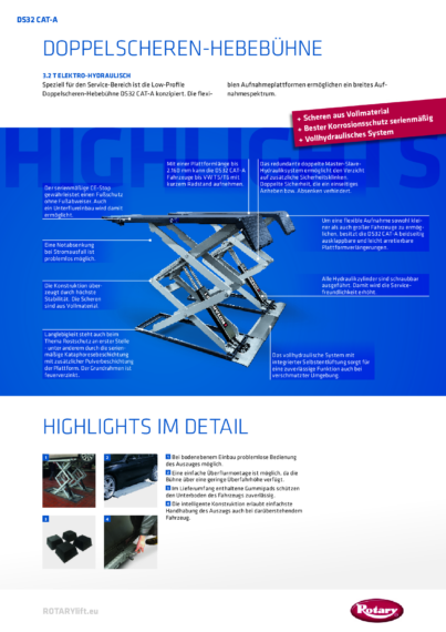 Double scissor lift ds32  125885   