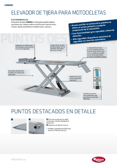 Scissor Lift XMB600 04 2021  