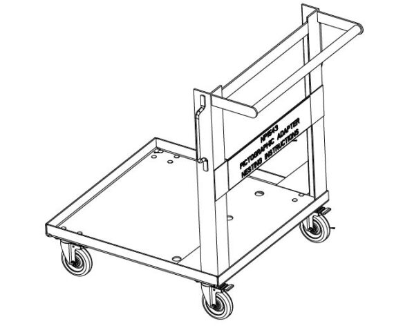 Véhicule de transport pour jeu de rampes pour HydroLift 6,2 / 7,5 / 8,2