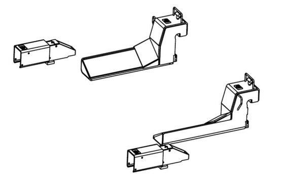 Prolongateur de fourche de roue