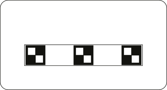 Car calibration target for Toyota Type 1