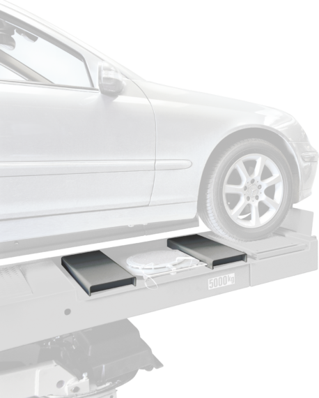 Spacers for wheel alignment versions of series 6352