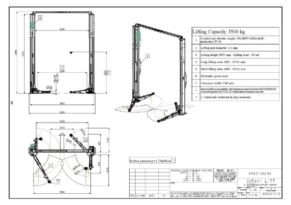 Datasheet SPOA3T EH2 EV