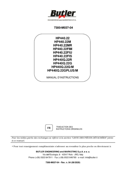Tyre changers HP44022 22M 22MR 22FIM 22FIU 22FIS Q22R Q22G Q22GM Q22GPLUSM IM SP 7300 M037 04  