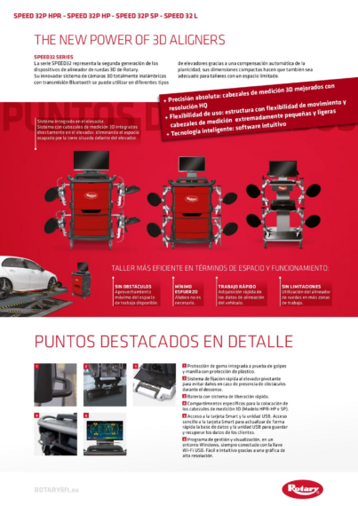 Wheel Aligner SPEED32 Series BR 129911   