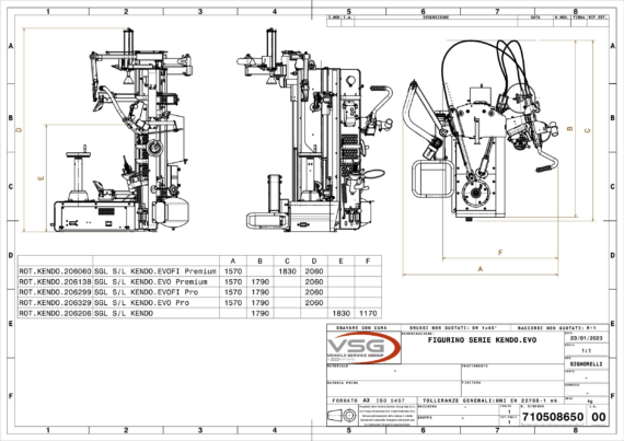 Tyre changers KendoEvo TD 710508650  