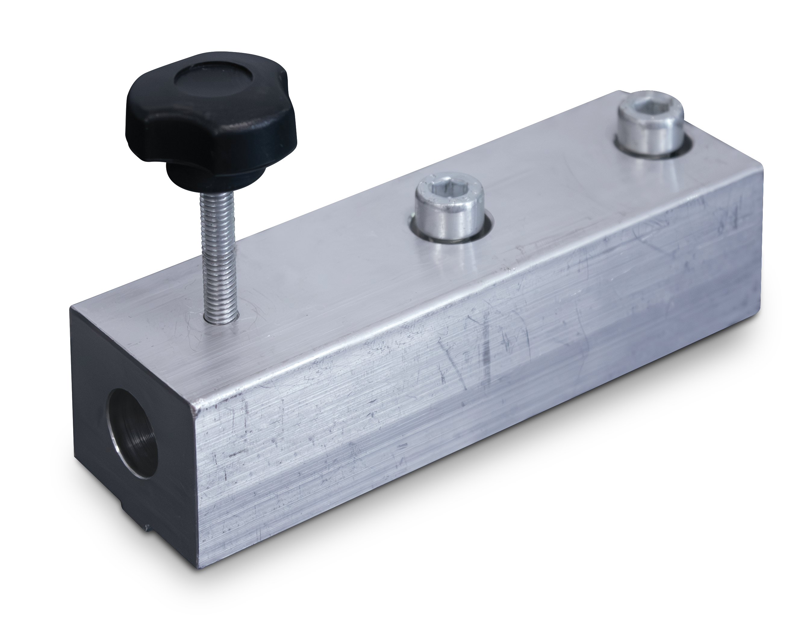 Adapter set to mount targets/measuring heads on a TEXA panel