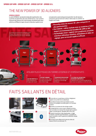 Wheel aligner speed32 series   2023 