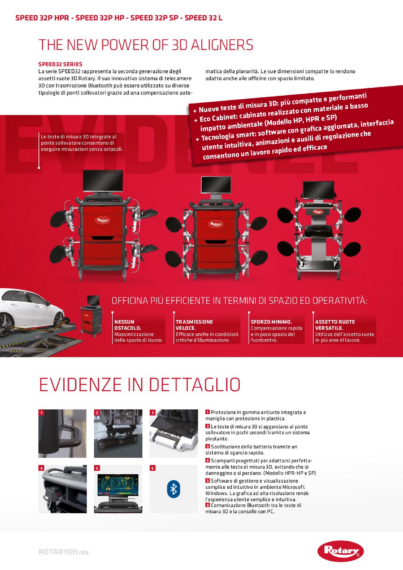 Wheel aligner speed32 series   2023 