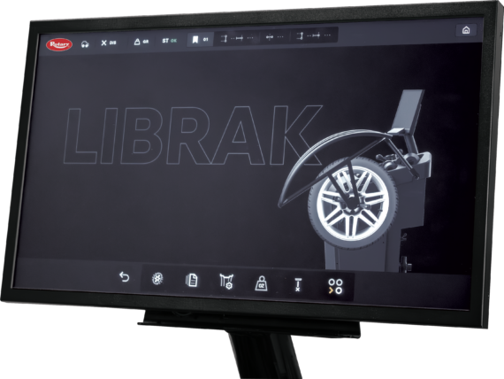 Wheel balancer librak370pws display 