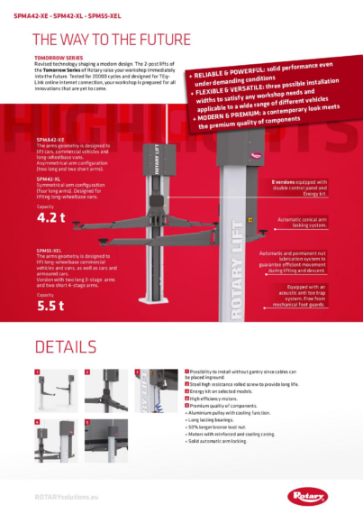 2 post lift smp42 55  132388   