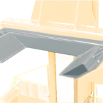 Wheel fork reduction for mobile column lifts | tires Ø 800 - 700 mm