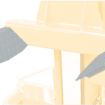 Wheel fork reduction for mobile column lifts | tires Ø 900 - 800 mm