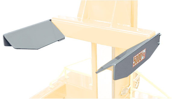 Prolongateur de fourche de roue pour ArtisLift MRG55