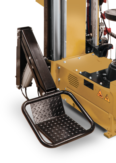 Elevador para ruedas con bloqueo en posición