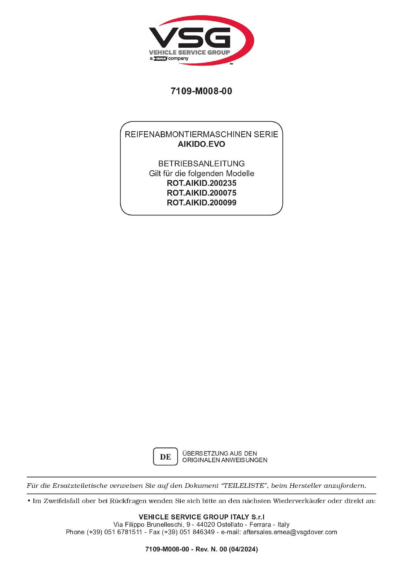 Tyre changer aikidoevo fi premium im 7109 m008 00 vsg rev00  2024 