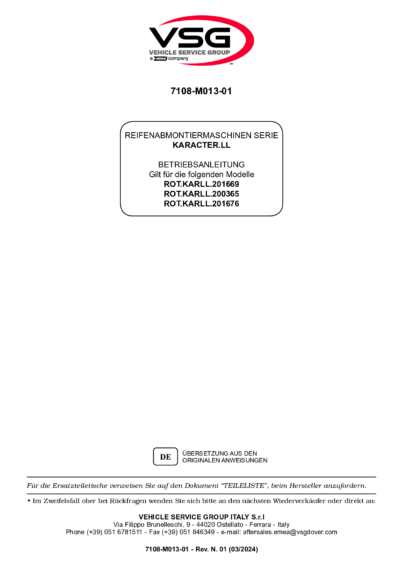 Tyre changer karacterll im 7108 m013 01 vsg rev01  
