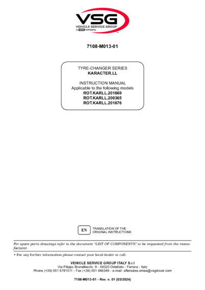 Tyre changer karacterll im 7108 m013 01 vsg rev01  