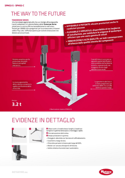 2 Post Lift SPM32 C SPM32 S BR 133060   