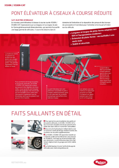 Low Rise Scissor Lift XS30N CAT BR 128785   