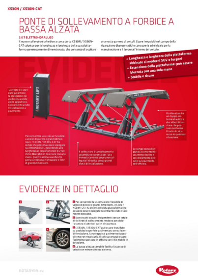 Low Rise Scissor Lift XS30N CAT BR 128786   