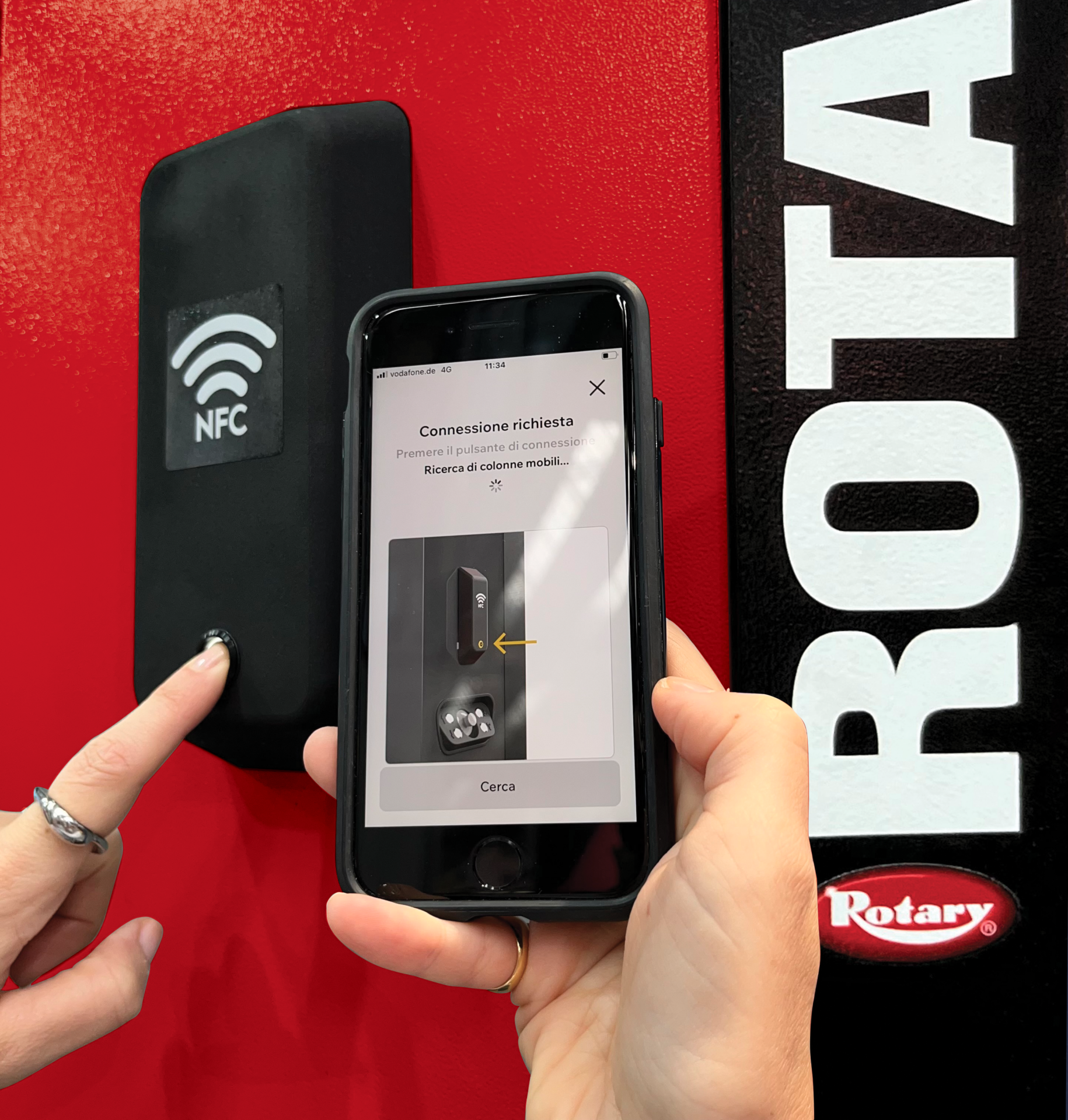 Mobile column lifts HydroLift S4 fast configuration DI